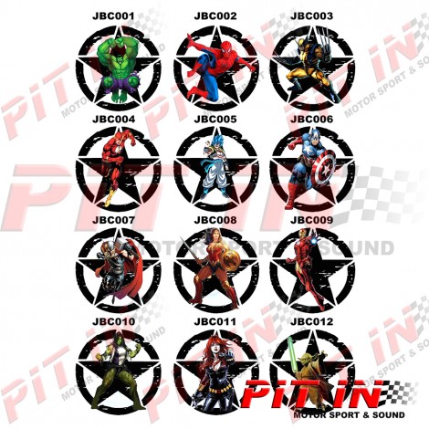 JEEP STYLE STAR STICKERS 3